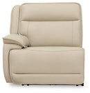 Double Deal Reclining Leather Sectional