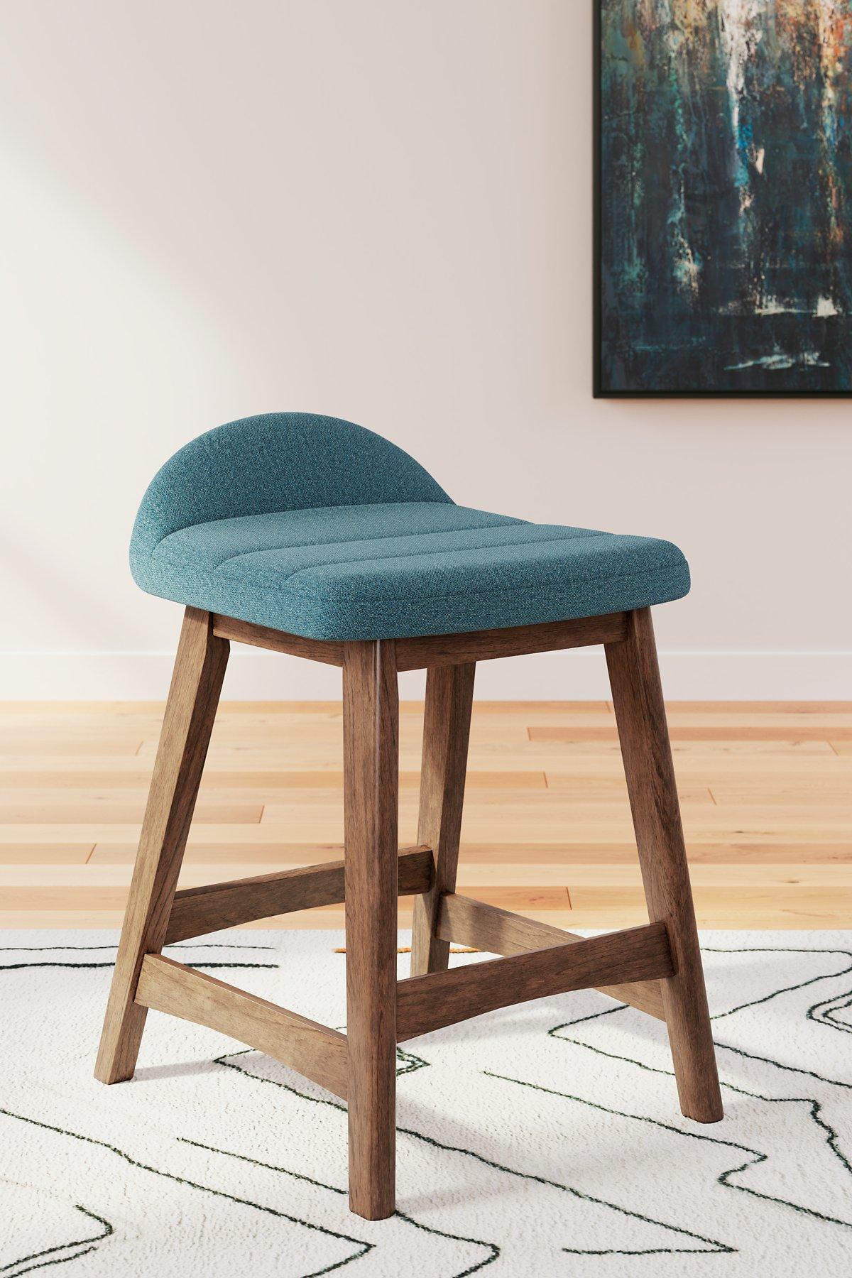 Lyncott Counter Height Bar Stool (Set of 2)
