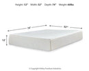 Chime 12 Inch Plush Memory Foam Mattress in a Box [ONLINE ONLY SALE!]