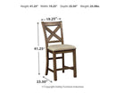 Moriville Counter Height Bar Stool (Set of 2)