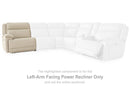 Double Deal Reclining Leather Sectional