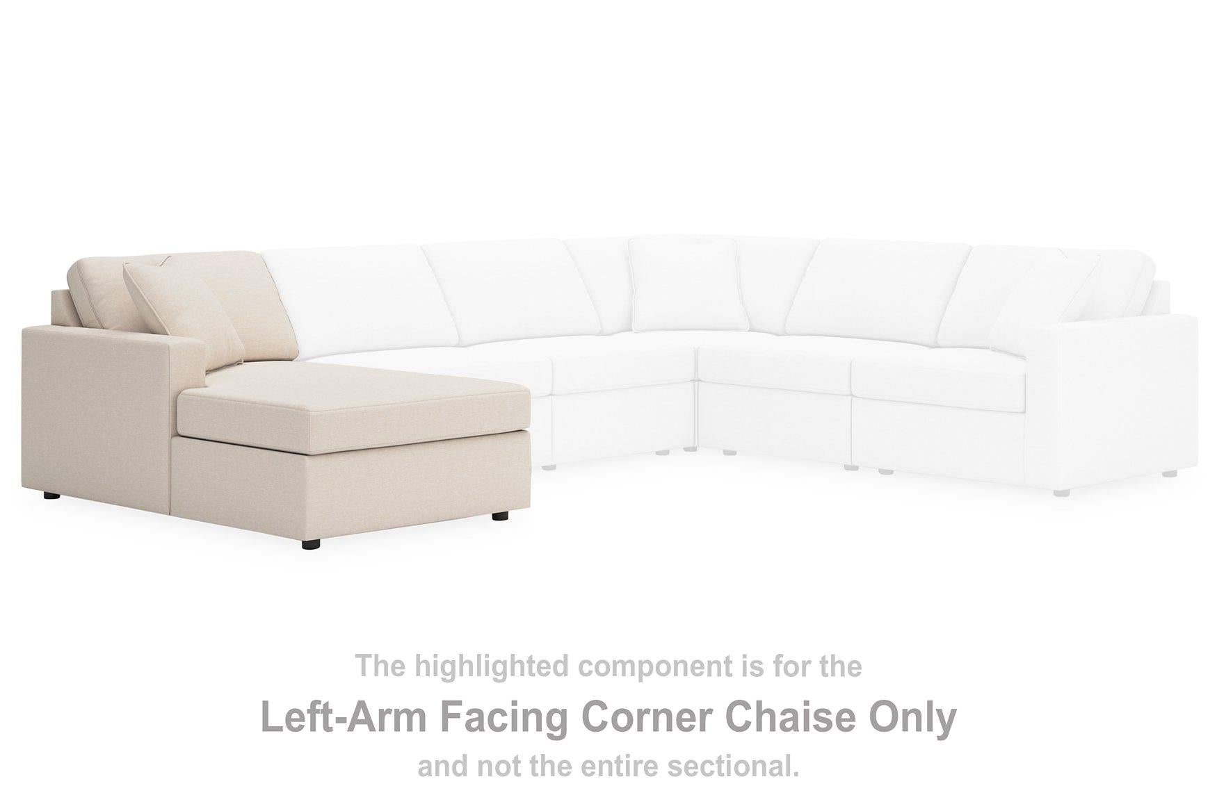 Modmax 5 Piece Sectional with Audio Console