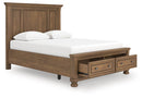 Feddinger Panel Storage Bed