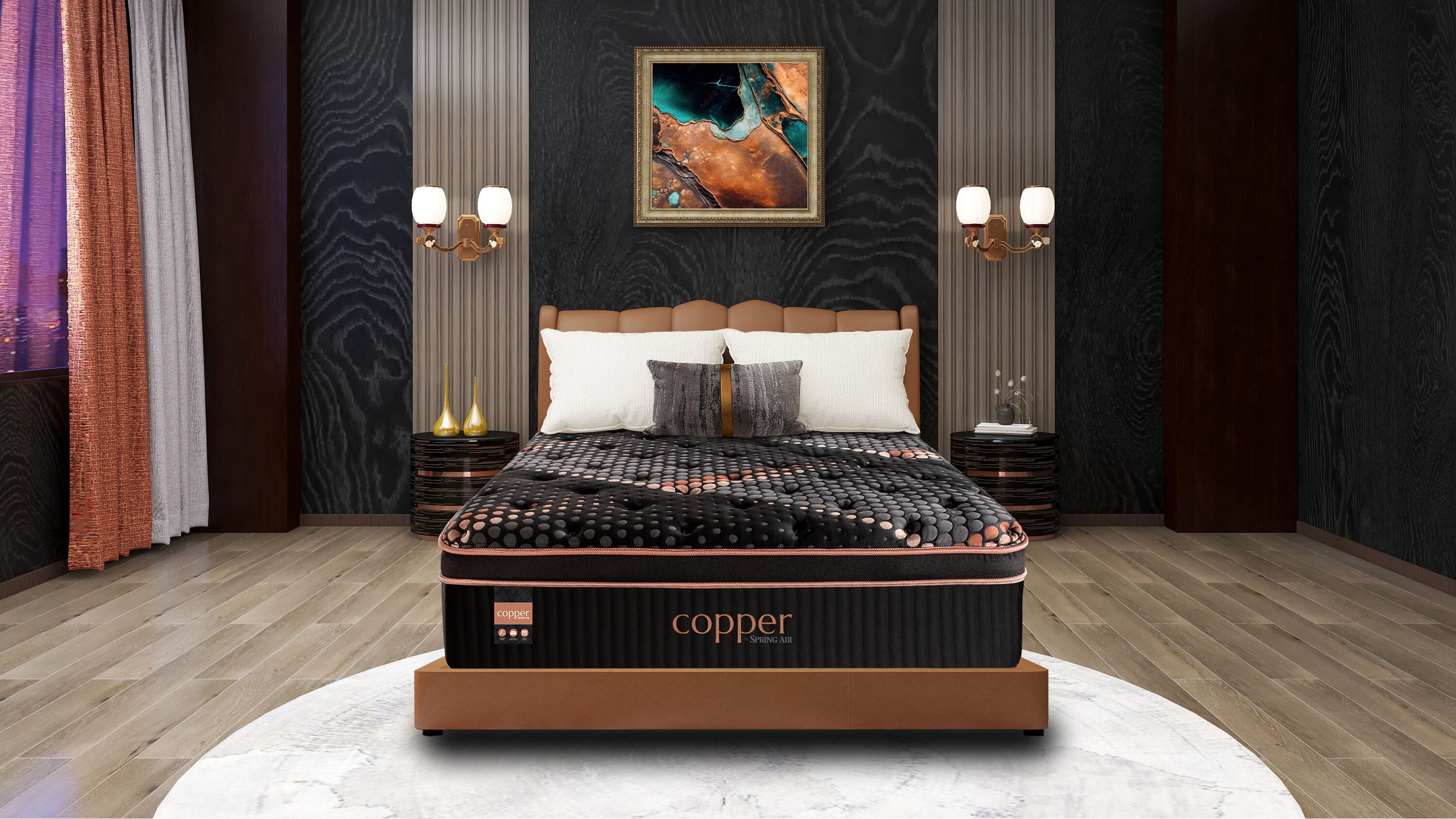 Spring Air Copper Hybrid Plush Euro-Top Mattress [MADE IN IOWA!]
