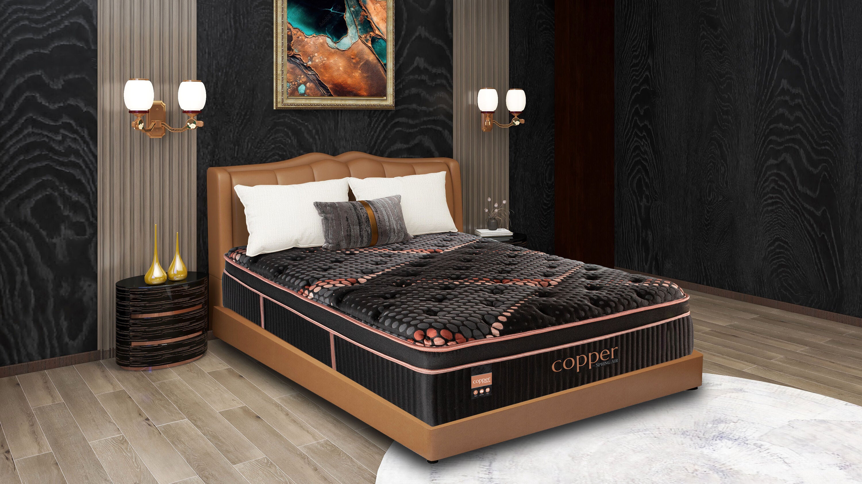 Spring Air Copper Hybrid Plush Euro-Top Mattress [MADE IN IOWA!]