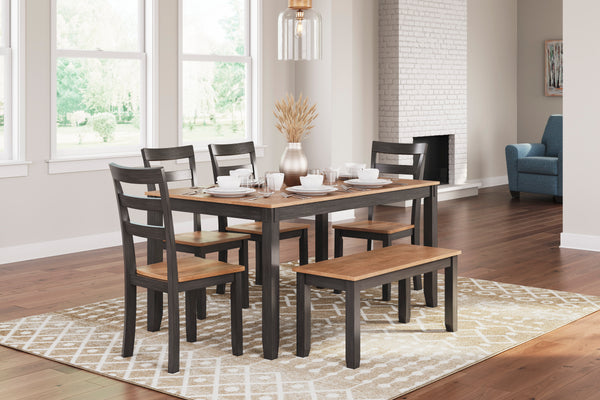 Gesthaven table set