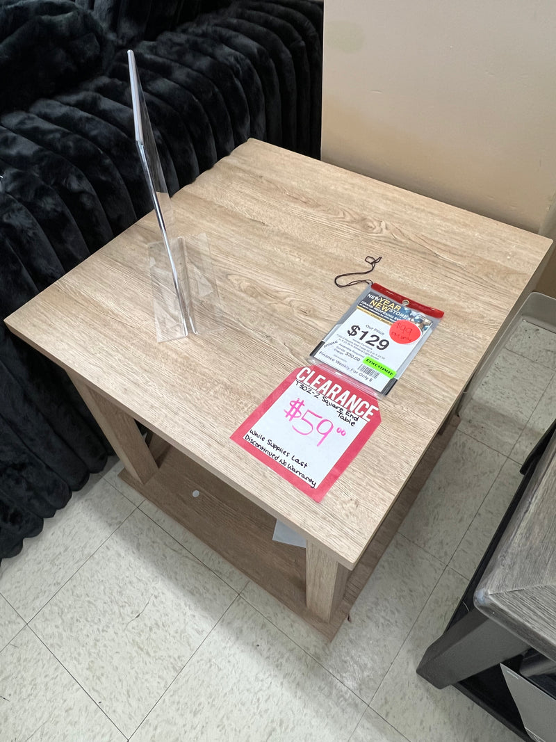 ELMFORD SQUARE END TABLE