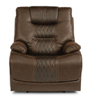 Flexsteel Dakota Power Recliner with Power Headrest and Lumbar