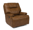 Flexsteel Garrett Power Recliner with Power Headrest and Lumbar