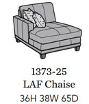 Flexsteel Latitudes Port Royal Leather LAF Chaise