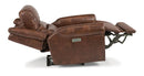 Flexsteel Oscar Power Recliner with Power Headrest and Lumbar