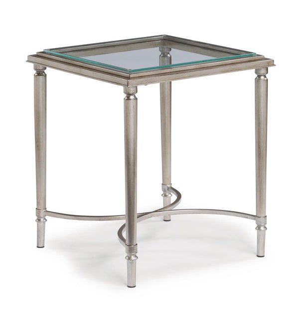 Flexsteel Piper Chairside Table in Gray