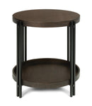 Flexsteel Prairie Round Lamp Table