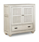 Flexsteel Wynwood Harmony Media Chest in White Wood