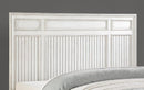 Flexsteel Wynwood Harmony Queen Panel Bed in White Wood