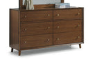 Flexsteel Wynwood Ludwig Dresser in Medium Brown