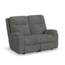 Penn 2860-60L Power Reclining Loveseat with Power Headrests & Lumbar