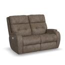 Strait B3906-60H Power Reclining Loveseat with Power Headrests
