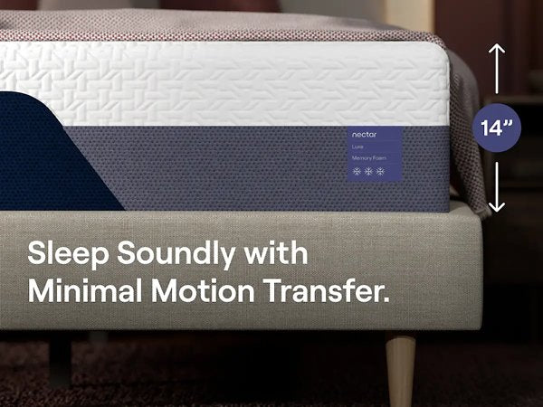 Nectar Luxe Memory Foam 5.1 Mattress [ONLINE ONLY SALE!]