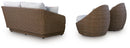 Double Point Outdoor Seating Set