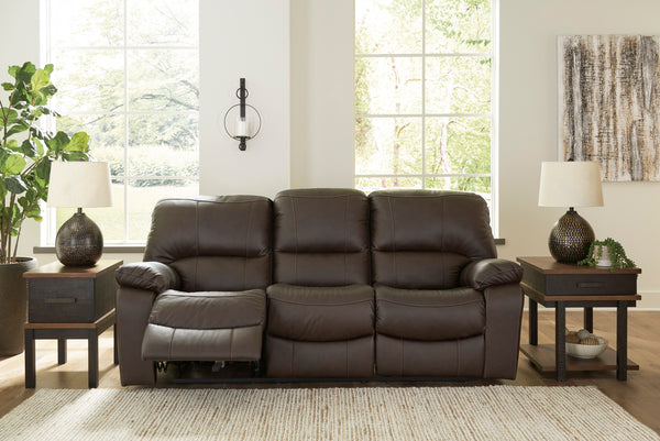 Leesworth sofa (dark brown)