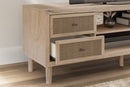 Cielden 72" TV Stand with Electric Fireplace
