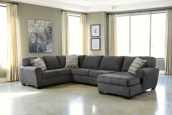 Ambee sectional with right side chaise